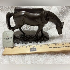 Red Shed Dark Brown Iron Horse Boot Scraper!!
BNWT!